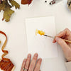 Fall Leaves Paintable Notecard Set