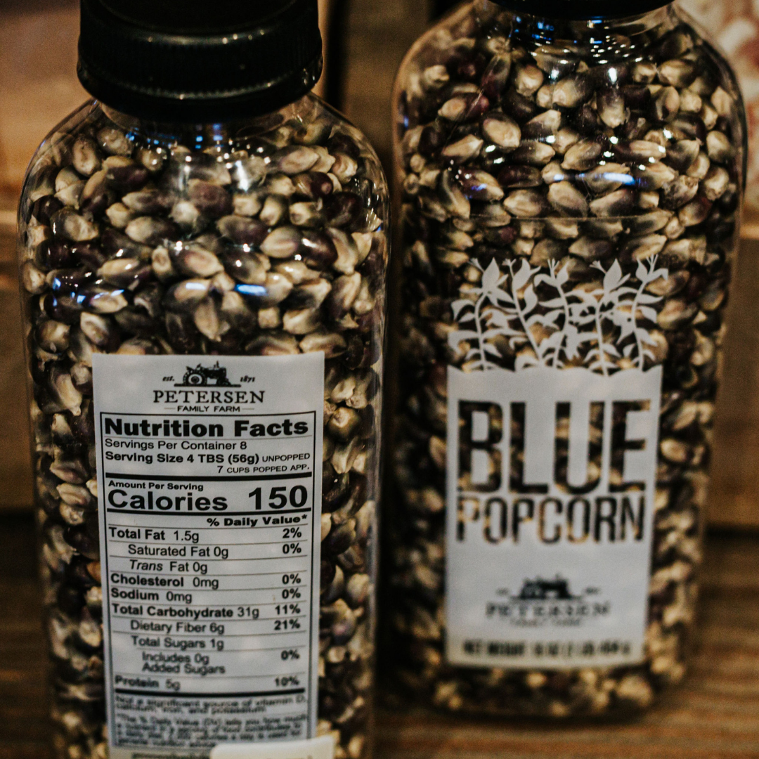 Popcorn Kernel Bottle- Petersen Family Farm