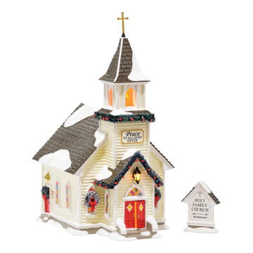 Christmas Village Holy Family Church