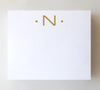 Gold Foil Luxe Initials
