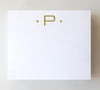 Gold Foil Luxe Initials