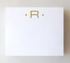 Gold Foil Luxe Initials