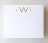 Gold Foil Luxe Initials