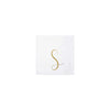 Papersoft Monogrammed Gold Cocktail Napkins