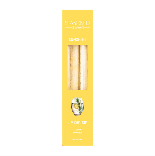 Sunshine Straws  6ct.
