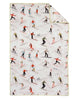 Vintage Skier: Double-Sided Hand Towel