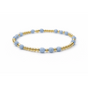 Signature Angelite and Gold Filled Beaded Bracelet -Erin Gray