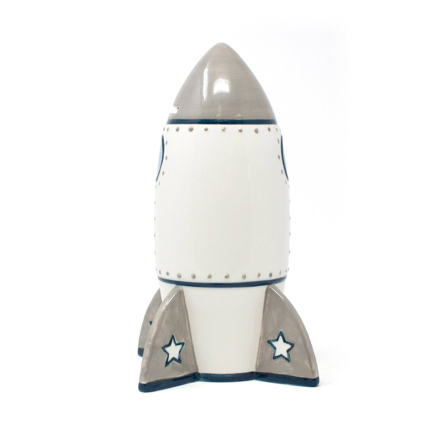 Roger Rocket Ceramic Bank