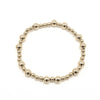 The Charleston Gold filled Beaded Bracelet-Erin Gray