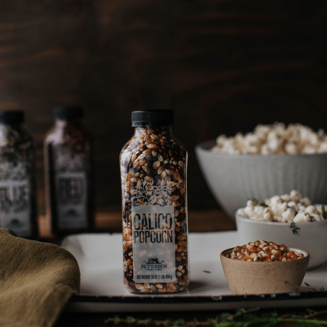 Popcorn Kernel Bottle- Petersen Family Farm