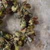32" GREEN BERRY, GOURD & LOTUS POD WREATH