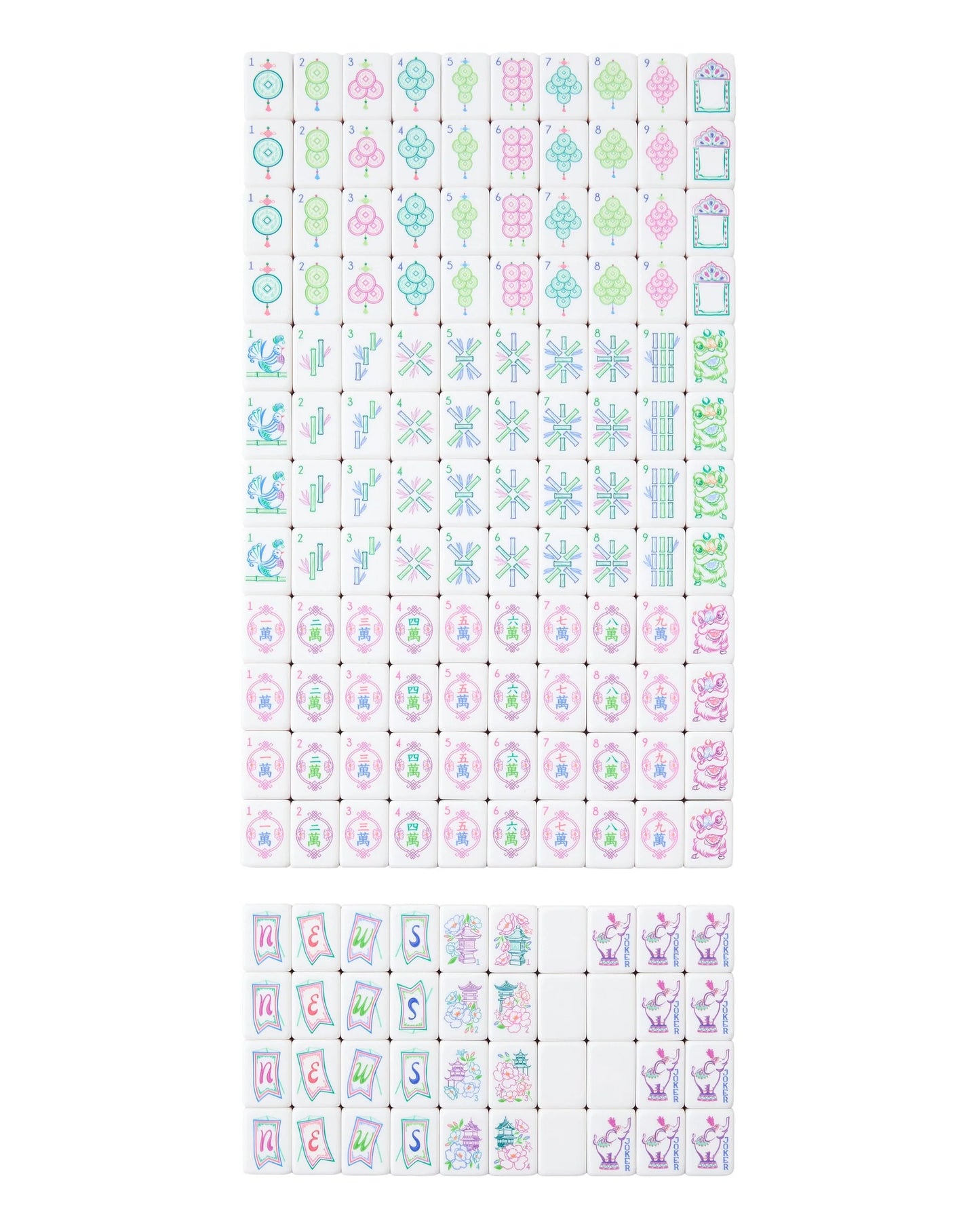 Amara Mahjong Tile Set