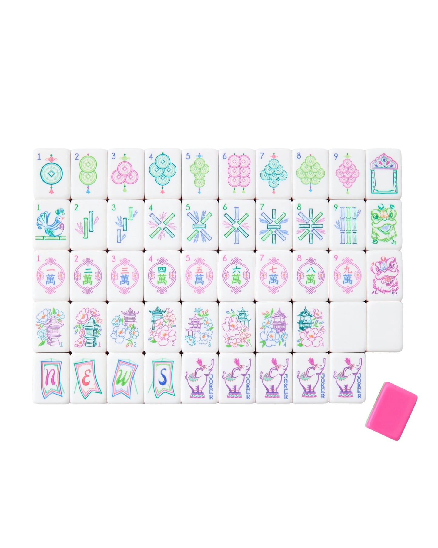 Amara Mahjong Tile Set