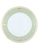 Dinner Plate Green Art Deco