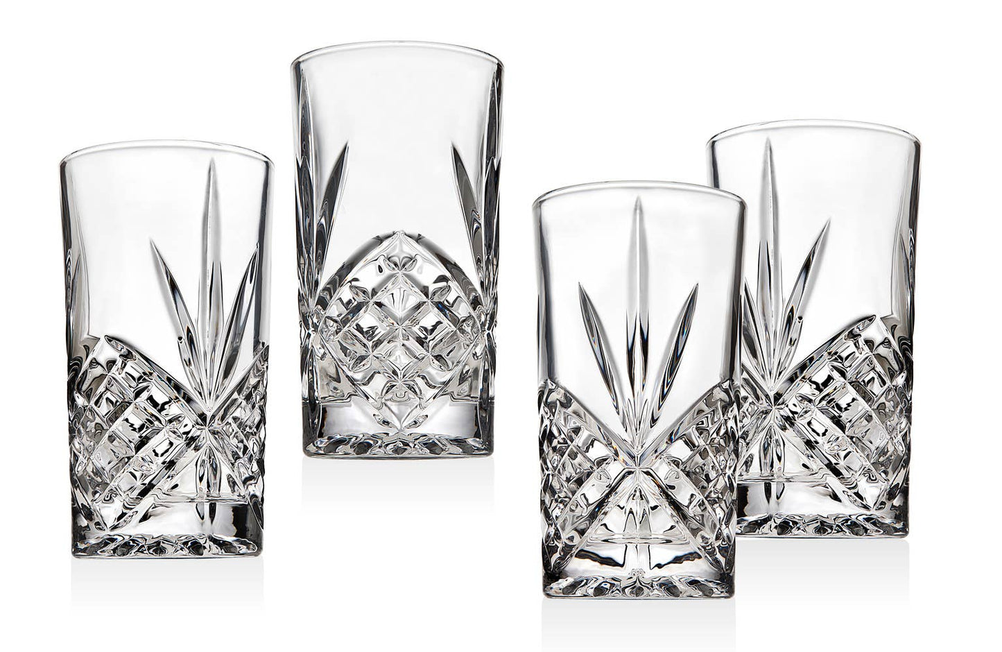Set/4  Dublin Crystal Highball Glasses