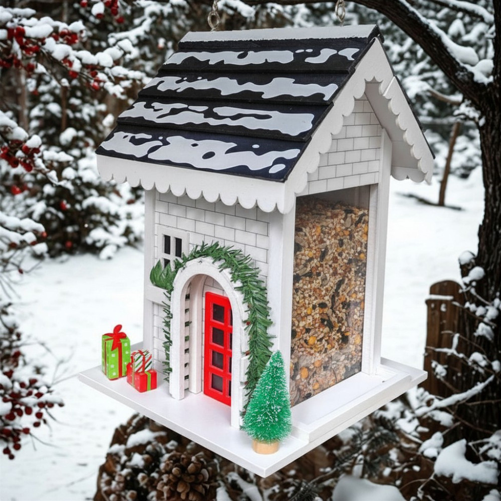 Birdfeeder Groundskeeper's Snowflake