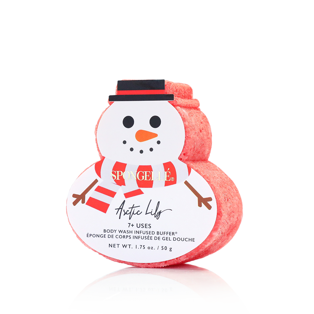Snowman Body Wash Infused Buffer