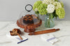 Natural Scalloped Cake Stand