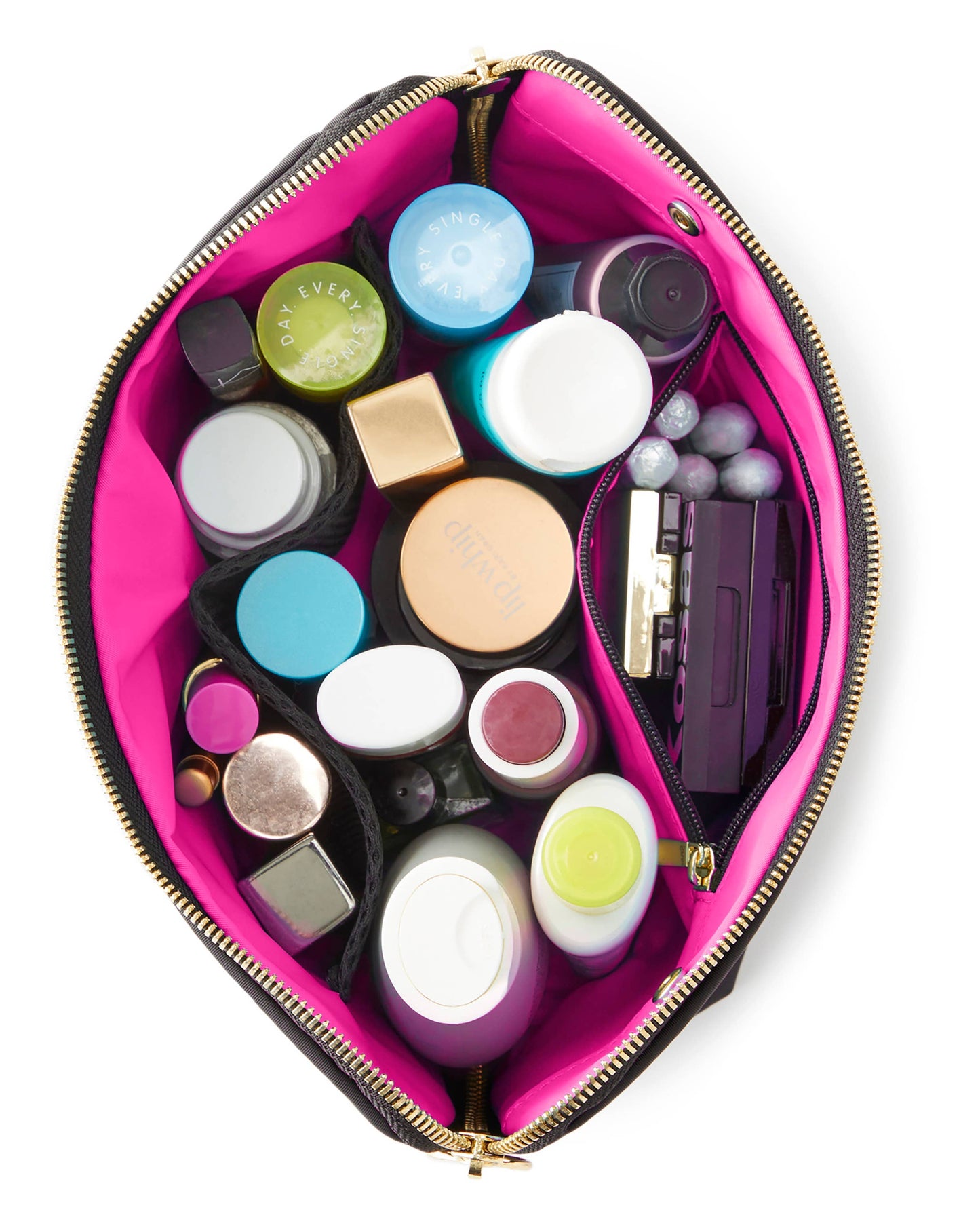 Signature Nylon Medium Cosmetic Bag