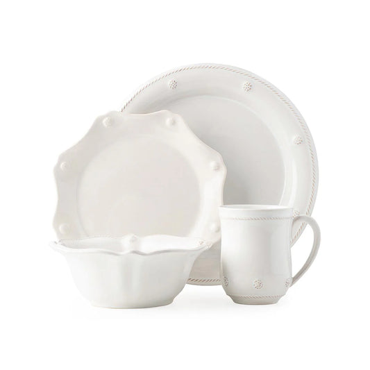 Juliska Berry & Thread Dinnerware-Whitewash