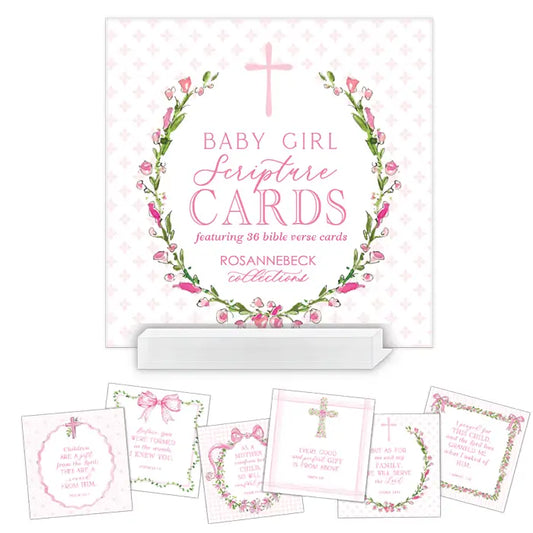 Baby Scripture Cards with Acrylic Frame