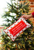 Check it Twice Needlepoint Pillow