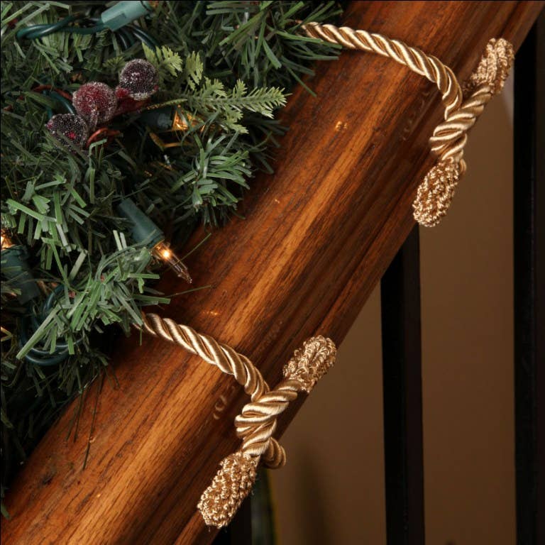 Decorative Twist Ties 6 Pack - Gold