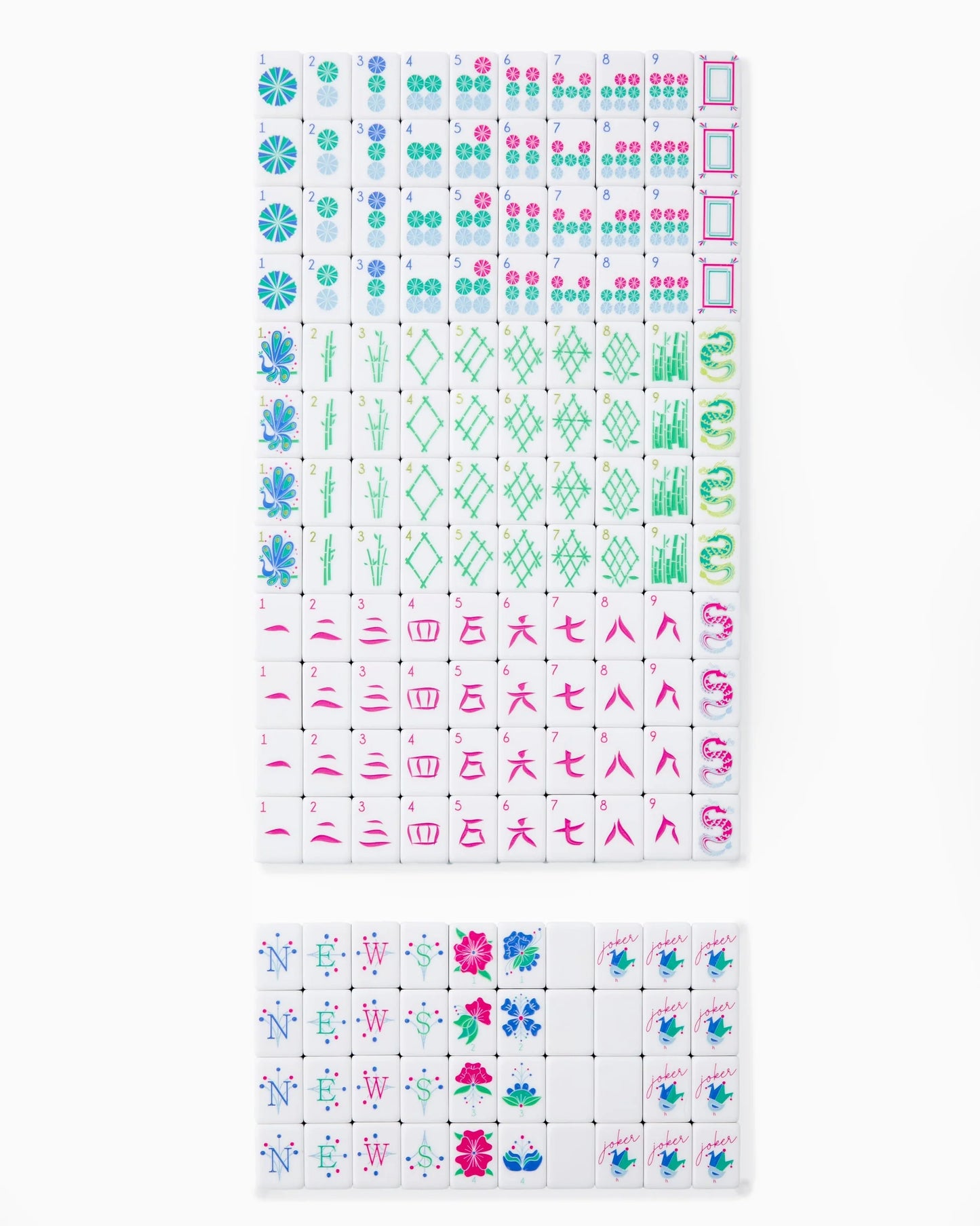 Birdie Tile Set-Oh My Mahjong