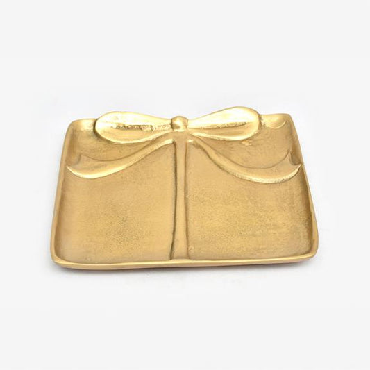 Gold Bow Tray