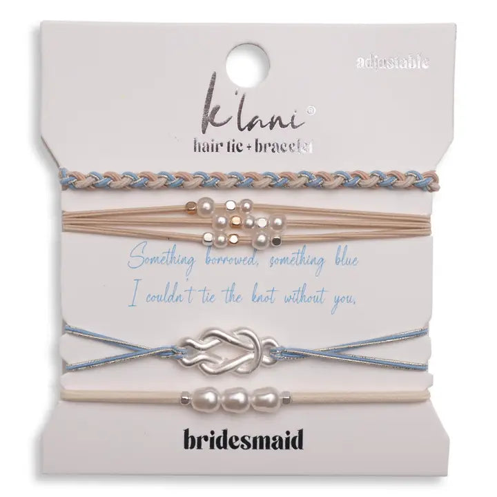 Hair Tie/Bracelet Sets-K'lani