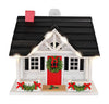 Birdhouse Caroler's Cape House w/LED Lights