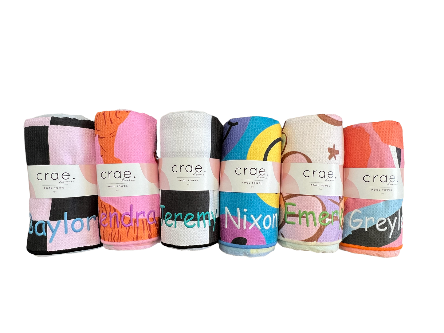 Carole Pool Towel: Reversible: