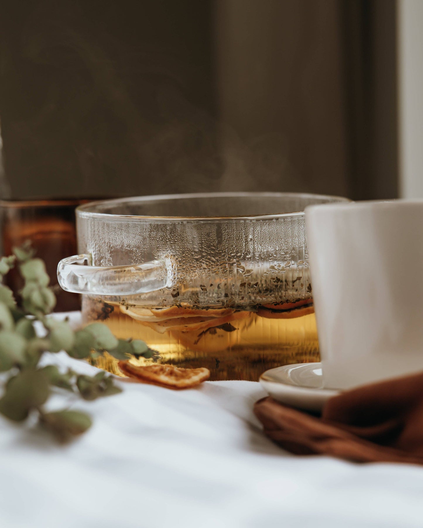 Wood & Glass Simmer Pot