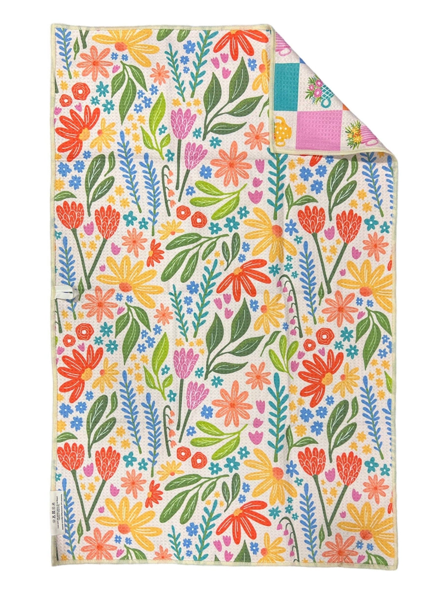 Hand Towel Tea Garden Reversible