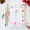 Tropical watercolor workbook
