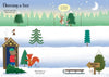 Sparkly Christmas Trees Book