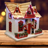 Birdhouse Nutcracker w/LED Lights