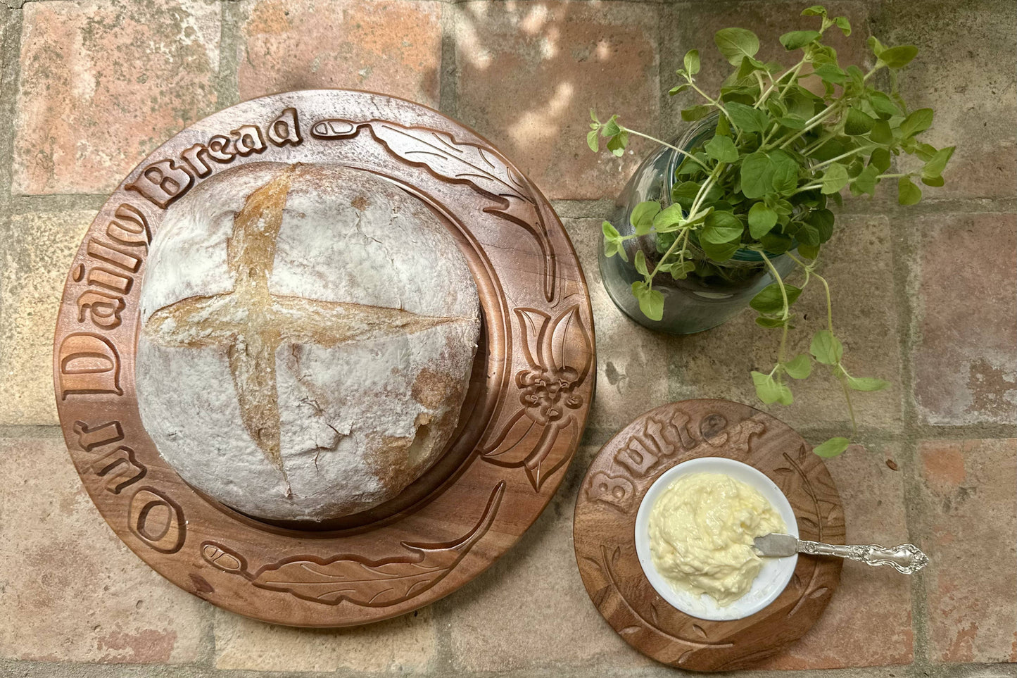Vintage English Bread Board