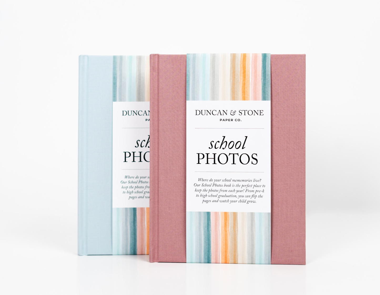 School Memory Book Pink