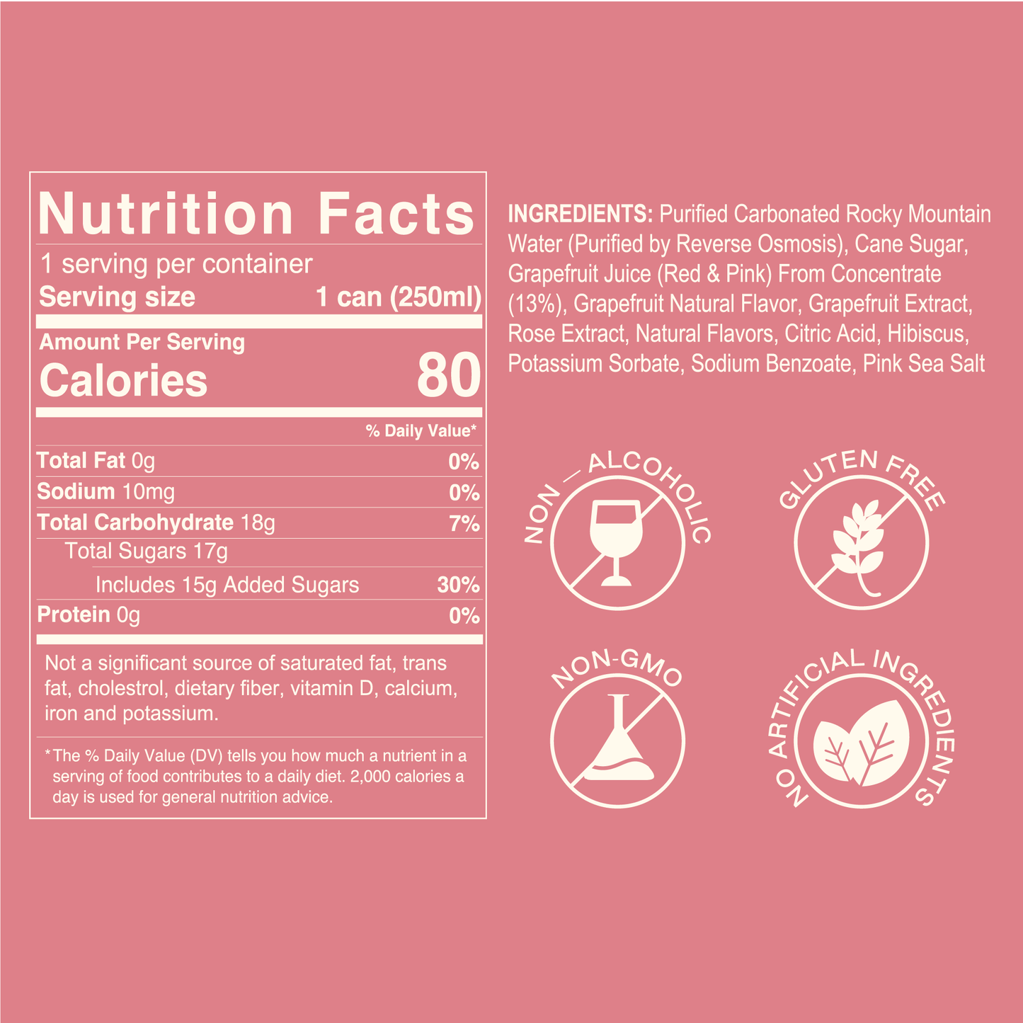 Sparkling NA  Mocktails