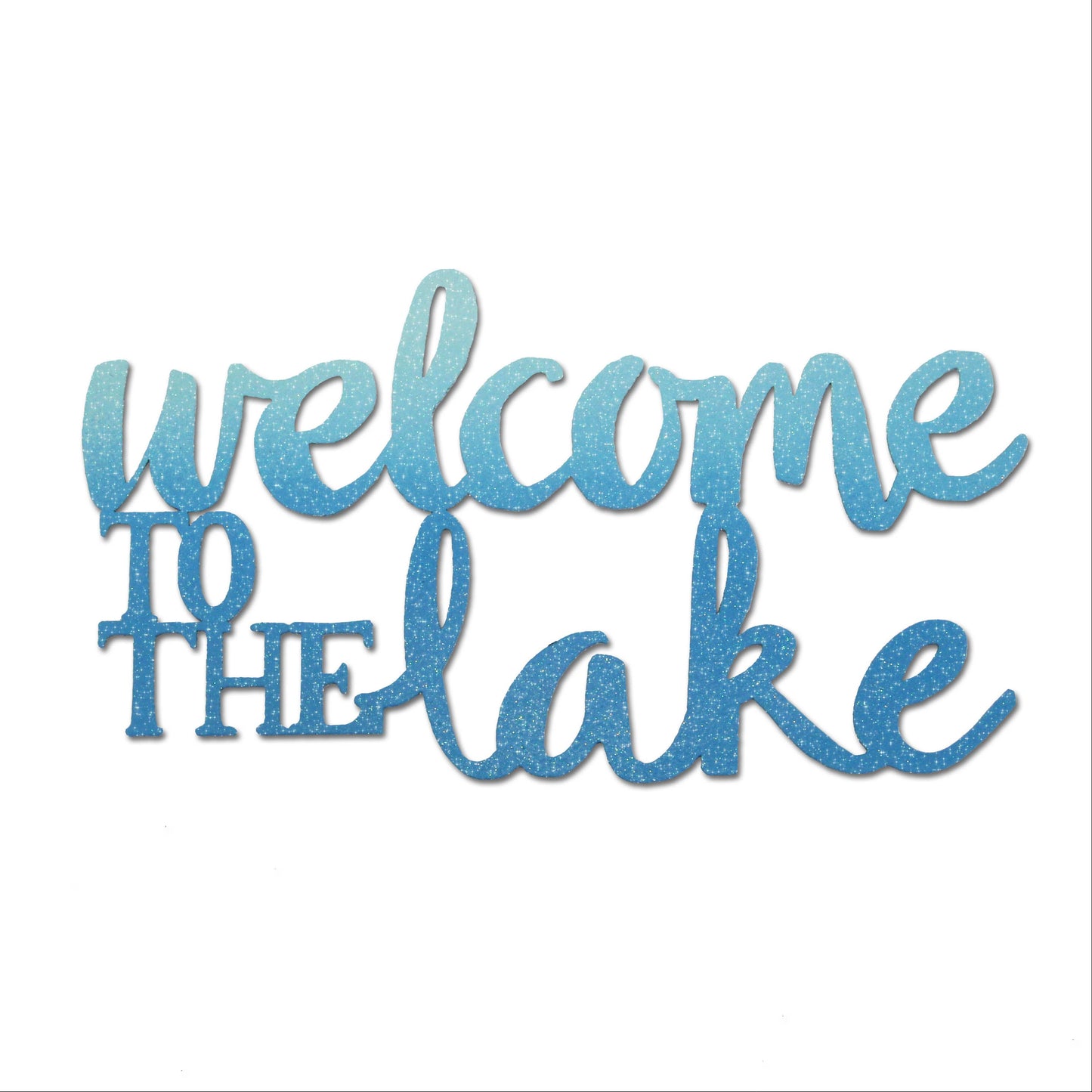 "Welcome to the Lake" Magnet, Summer Decor