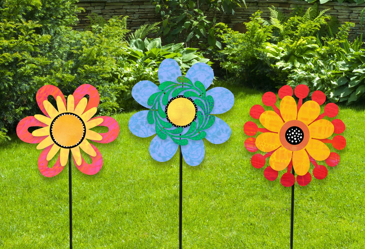 Flower Magnetic Art Pop, Dimensional Yellow w/ Loop