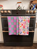 Eggs In Bloom: Double-Sided Hand Towel