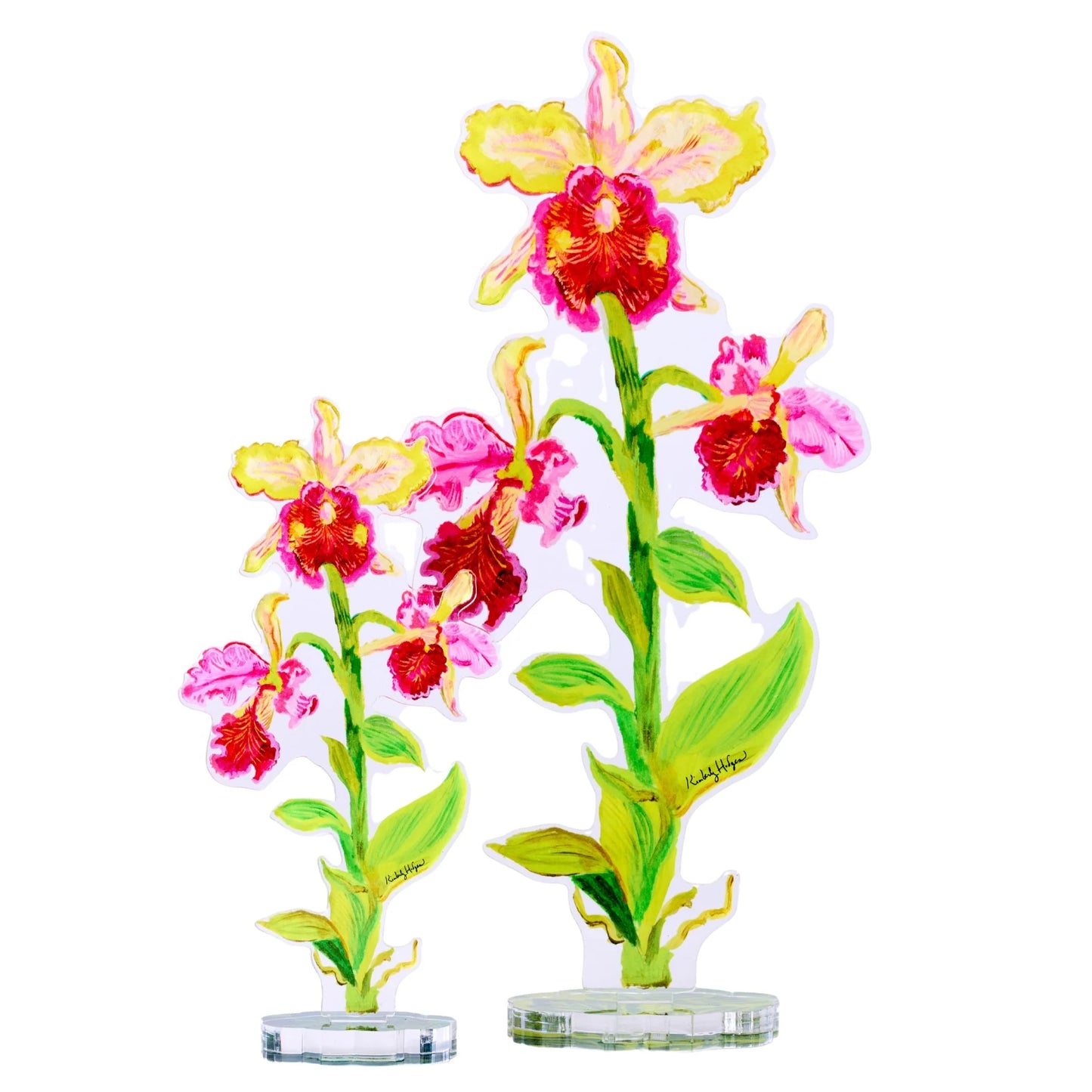 Acrylic Cattleya Orchid