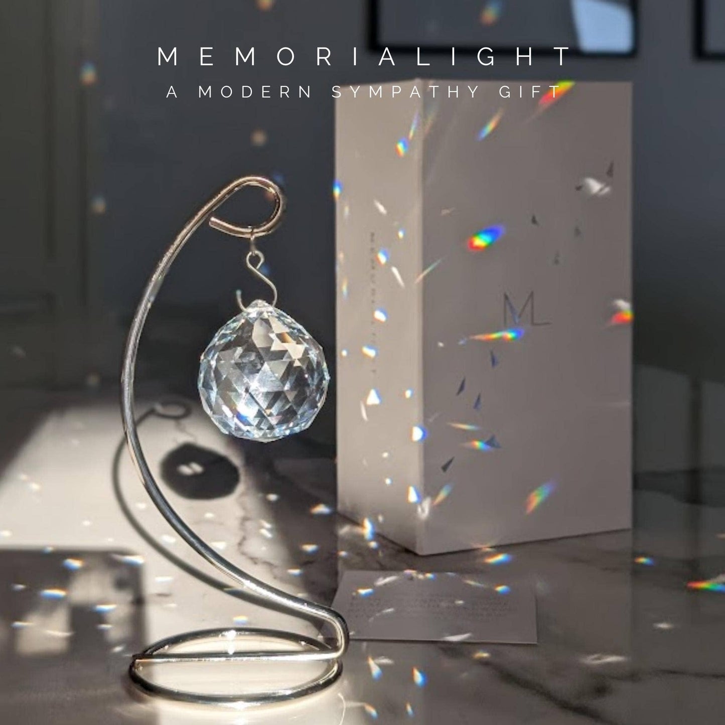 Tabletop Memorialight with Stand