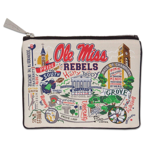 Ole Miss Zip Pouch