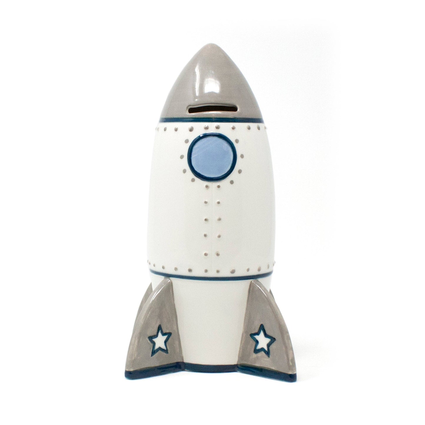 Roger Rocket Ceramic Bank