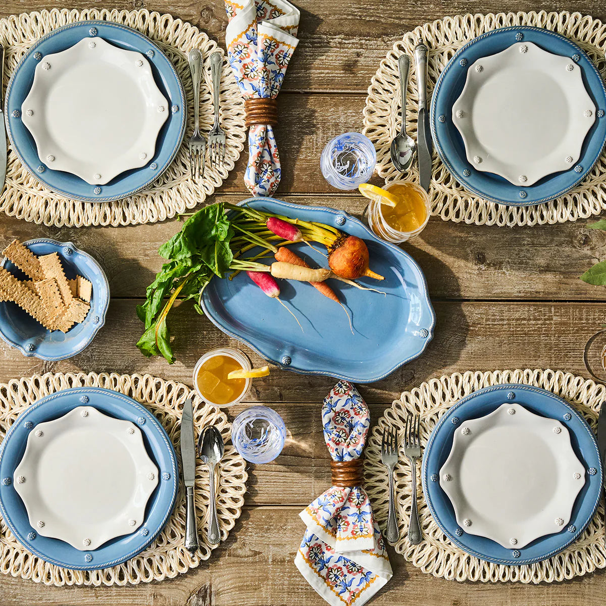 Juliska Berry & Thread Dinnerware-Chambray