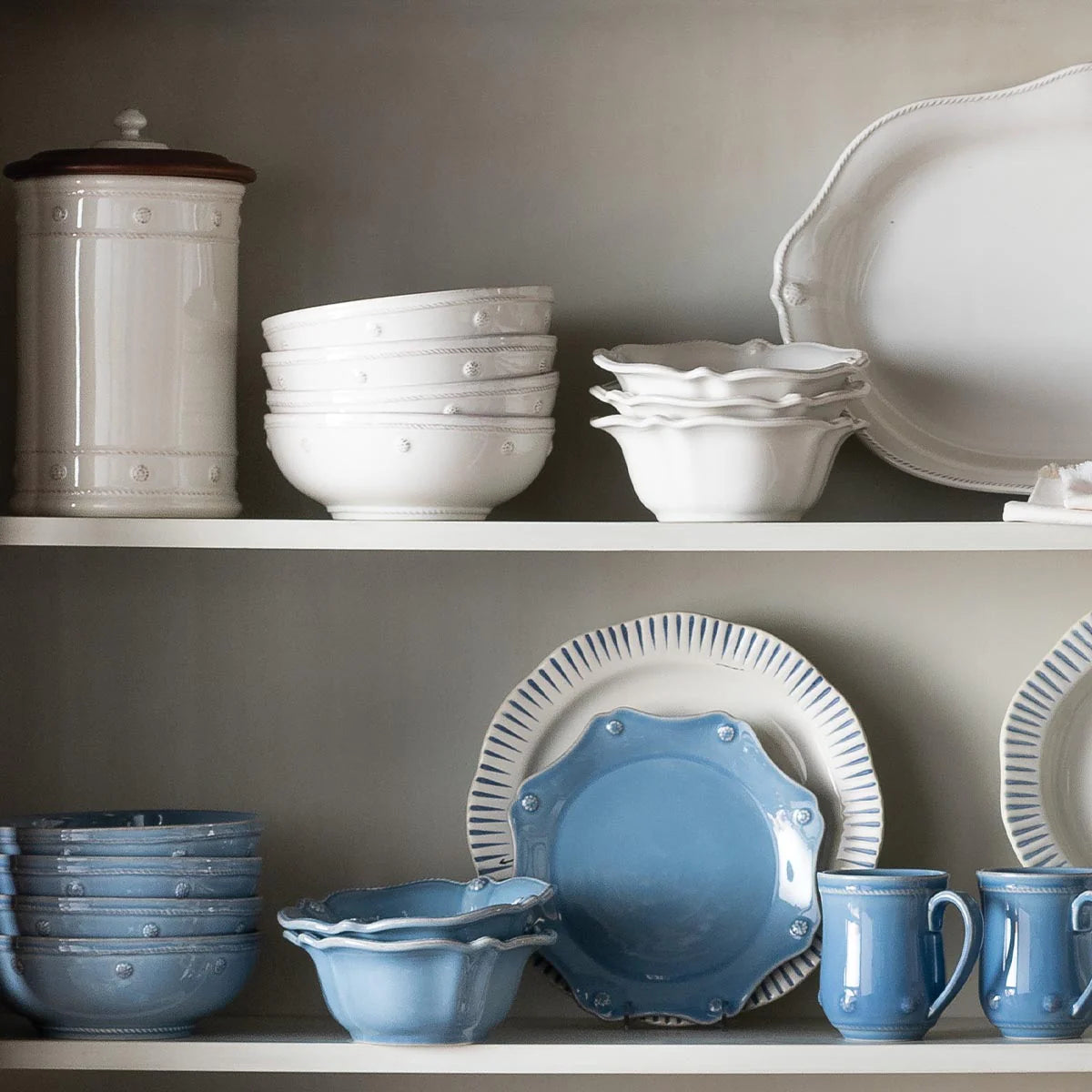 Juliska Berry & Thread Dinnerware-Chambray