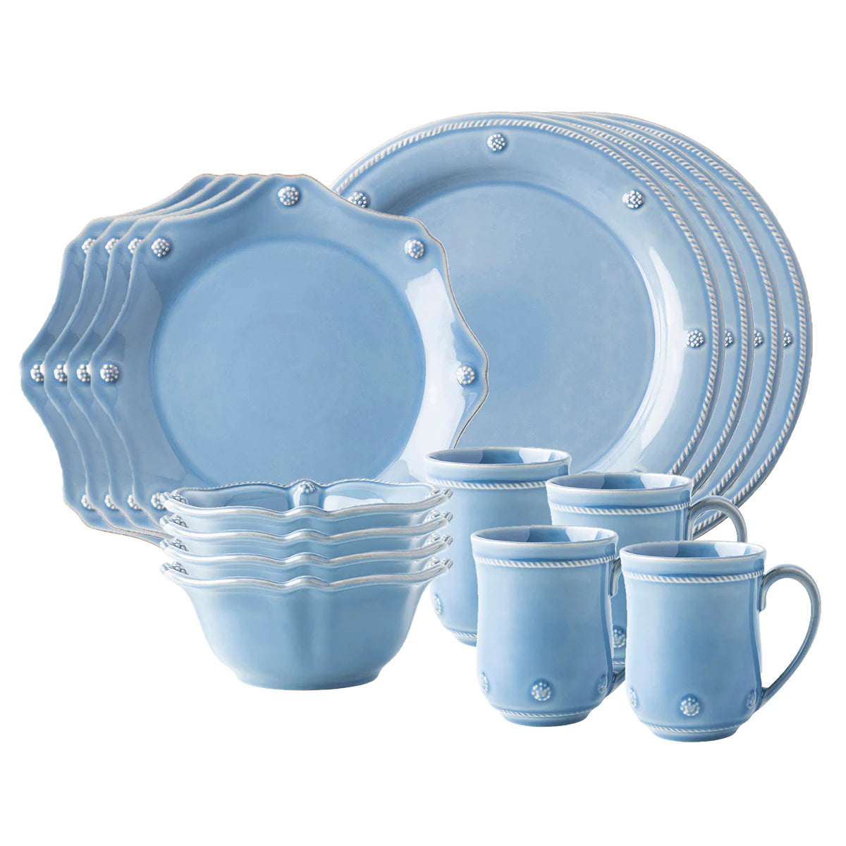 Juliska Berry & Thread Dinnerware-Chambray